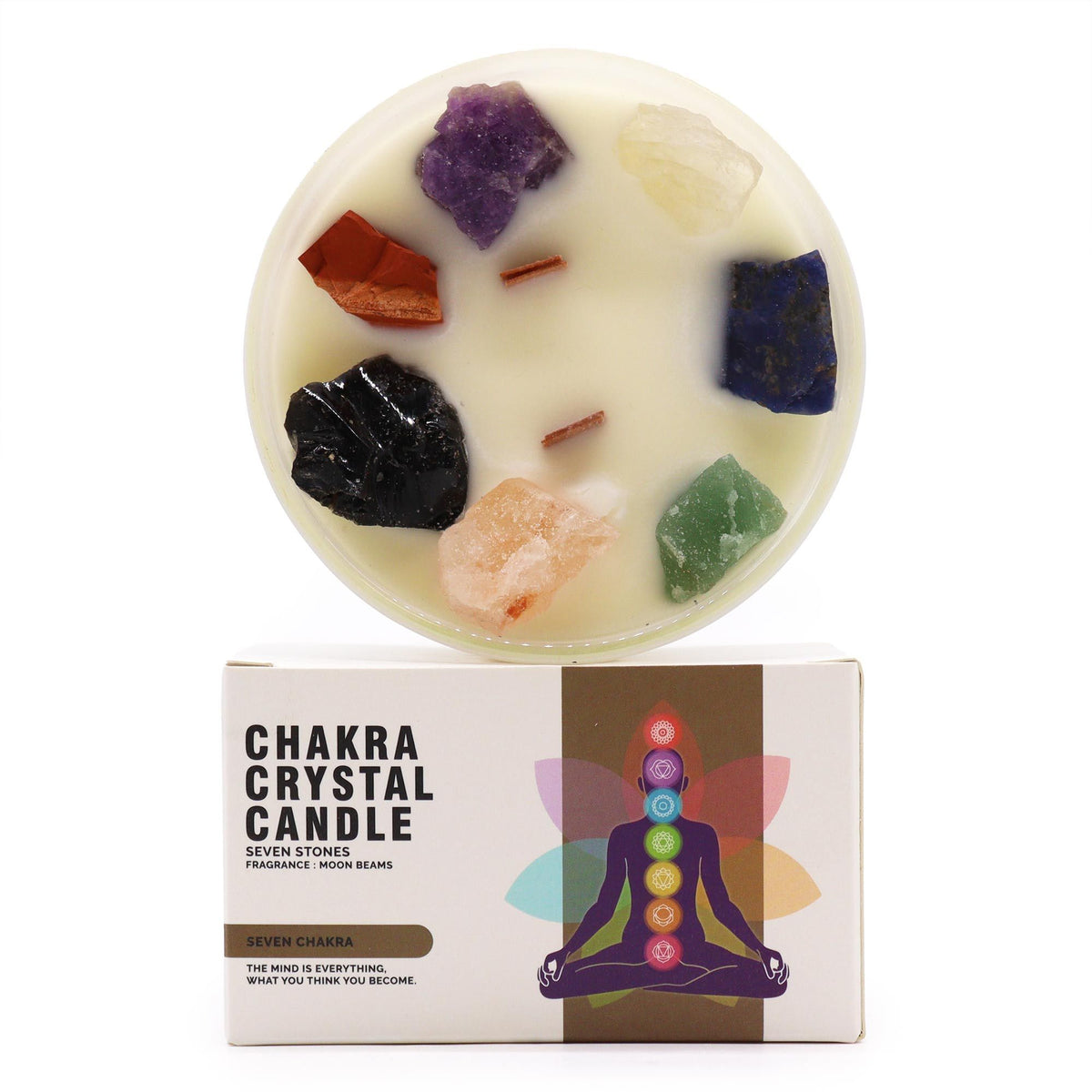 Velas de Cristal  - Siete chakras