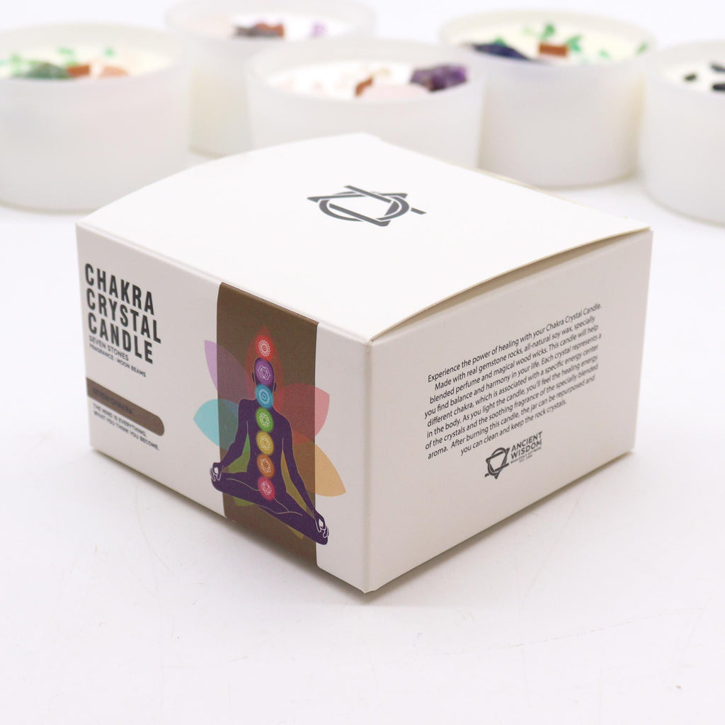 Velas de Cristal  - Siete chakras