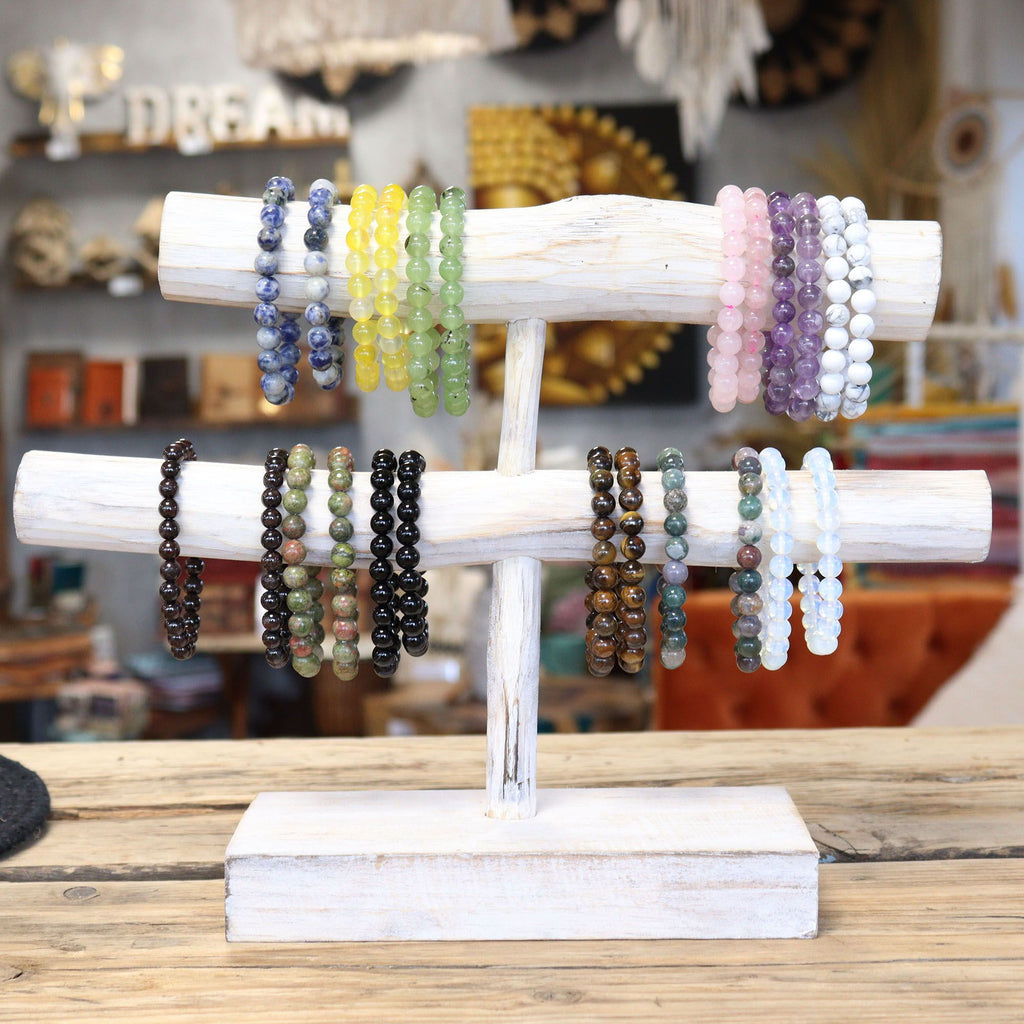 Brazalete de Energía - Ágata negra