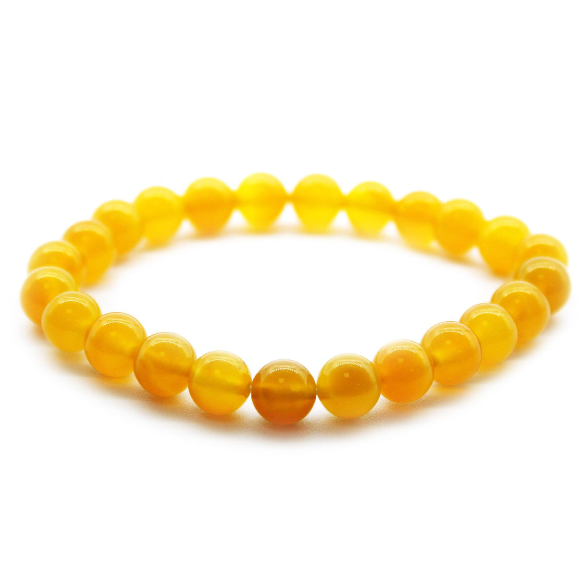 Brazalete energía – Ágata Miel para Atraer Abundancia