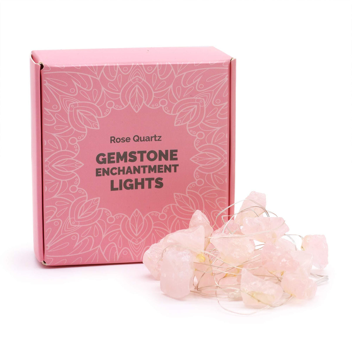 Luces - Cuarzo rosa